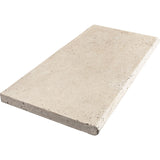 Ivory Travertine 12x24 3 cm Tumbled Pool Coping - TILE & MOSAIC DEPOT