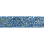 Aquaterra Blue 3x12 Brick Shell Terrazzo Tile - TILE & MOSAIC DEPOT