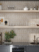 Aquaterra White 3x12 Brick Shell Terrazzo Tile - TILE & MOSAIC DEPOT