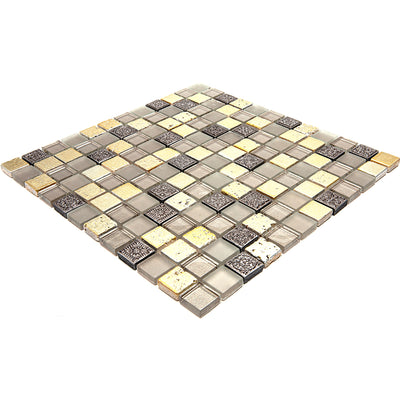 INKA TUSCANY Glass, Resin, Stone Mosaic Tile - TILE & MOSAIC DEPOT