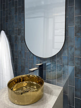 GALAXY DENIM Glass Mosaic Tile - TILE & MOSAIC DEPOT