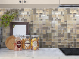 HAWAII REEF CLIFF Glass, Stone Mosaic Tile - TILE & MOSAIC DEPOT