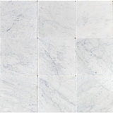 Oriental White Marble 12x12 Tumbled Tile - TILE & MOSAIC DEPOT