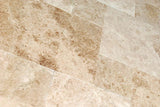 Cappucino Marble Polished Versailles Pattern Tile - TILE & MOSAIC DEPOT