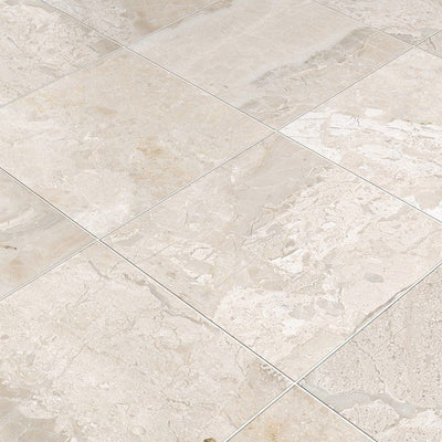 Royal Beige Diana Royale Marble 18x18 Honed Tile