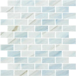 Zhoe Brick 1x2 Pool Mosaic Tile - TILE & MOSAIC DEPOT