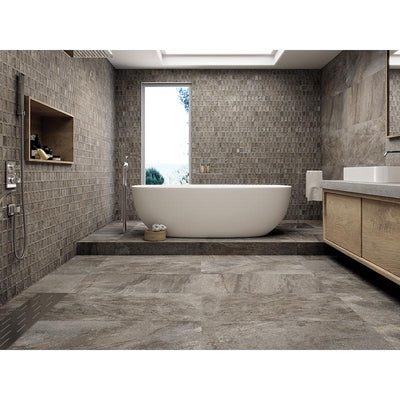 Envogue Almond Deco Porcelain Tile - TILE & MOSAIC DEPOT