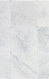 Oriental White Marble 12x12 Tumbled Tile - TILE & MOSAIC DEPOT