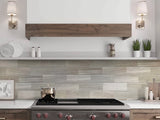 FIELD TILE WOODEN GRAY 4X12 HONED Wooden Gray Tile - TILE & MOSAIC DEPOT