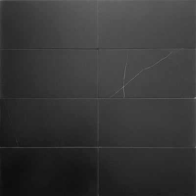 Field Tile 3x6 Nero Honed Eastern Black Tile - TILE & MOSAIC DEPOT