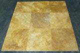 Gold Travertine 24x24 Filled and Honed Tile