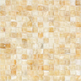 Honey Onyx 3D Pillow Polished Mosaic Tile - TILE & MOSAIC DEPOT