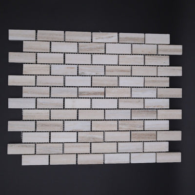 Palisandro Marble 1x2 Honed Mosaic Tile - TILE & MOSAIC DEPOT