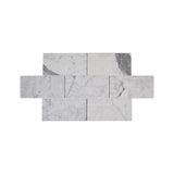 Statuario Marble 3X6 Honed Tile - TILE & MOSAIC DEPOT