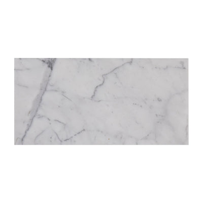 Statuario Marble 3X6 Honed Tile - TILE & MOSAIC DEPOT