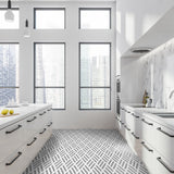 Geometro Missoni Vintage Recycled Glass Mosaic Tile - TILE & MOSAIC DEPOT