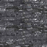 Nero Marquina Marble 6x24 Split Face Stacked Stone Ledger Panel