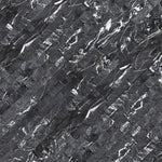 Nero Marquina Marble 6x24 Split Face Stacked Stone Ledger Panel - TILE & MOSAIC DEPOT