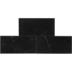 Nero Marquina Marble 12x24 Polished Tile - TILE & MOSAIC DEPOT