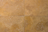 Noce Travertine 12x24 Commercial Grade Filled Honed Straight Edge Tile (Clearance)