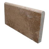 Noce Travertine 12x24 Tumbled 5 cm Pool Coping - TILE AND MOSAIC DEPOT