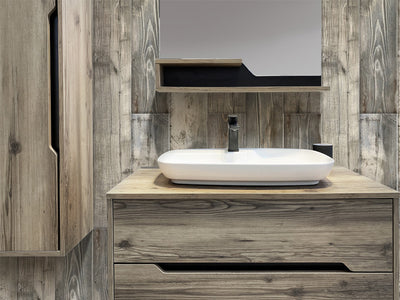 OREGON GREY WOOD Porcelain Tile - TILE & MOSAIC DEPOT