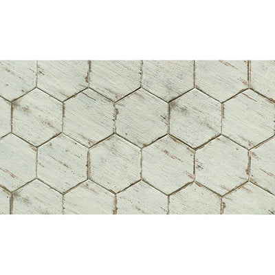 RETRO BLANCO HEX Porcelain Tile - TILE & MOSAIC DEPOT