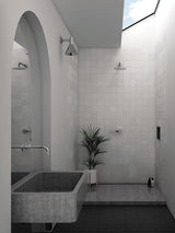 SATIN Satin Blanc 5x5 Ceramic Tile - TILE & MOSAIC DEPOT