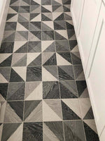 URBANA  WOOD BLACK Porcelain  Tile - TILE & MOSAIC DEPOT