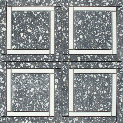 San Marco Terrazzo Dolomite Mosaic Tile - TILE & MOSAIC DEPOT