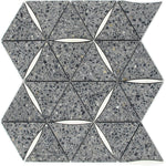 San Zaccaria Terrazzo Dolomite Black Limestone Mosaic Tile - TILE & MOSAIC DEPOT