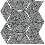 San Zaccaria Terrazzo Dolomite Black Limestone Mosaic Tile - TILE & MOSAIC DEPOT