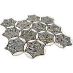 Fluviale Terrazzo Dolomite Limestone Mosaic Tile - TILE & MOSAIC DEPOT