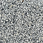 Arctic Black 24x24 Polished Terrazzo Tile