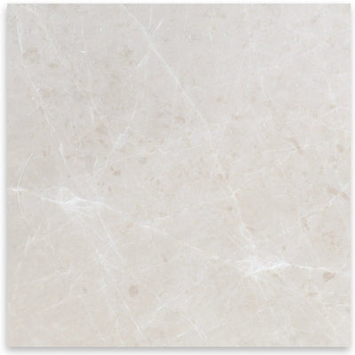 Botticino Beige Marble 24x24 Micro-Beveled Polished Tile - TILE & MOSAIC DEPOT