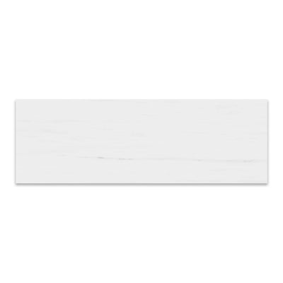 Bianco Dolomite Marble 4x12 Honed Tile - TILE & MOSAIC DEPOT