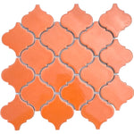 orange lantern porcelain mosaic tile and mosaic depot