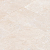 Ivory Travertine 12x24 Filled and Honed Tile - TILE & MOSAIC DEPOT