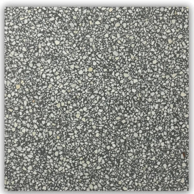 Light Grey 24x24 Polished Terrazzo Tile - TILE & MOSAIC DEPOT