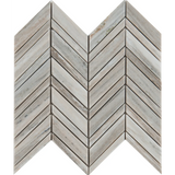 Palissandro Marble Chevron Polished Mosaic Tile - TILE & MOSAIC DEPOT