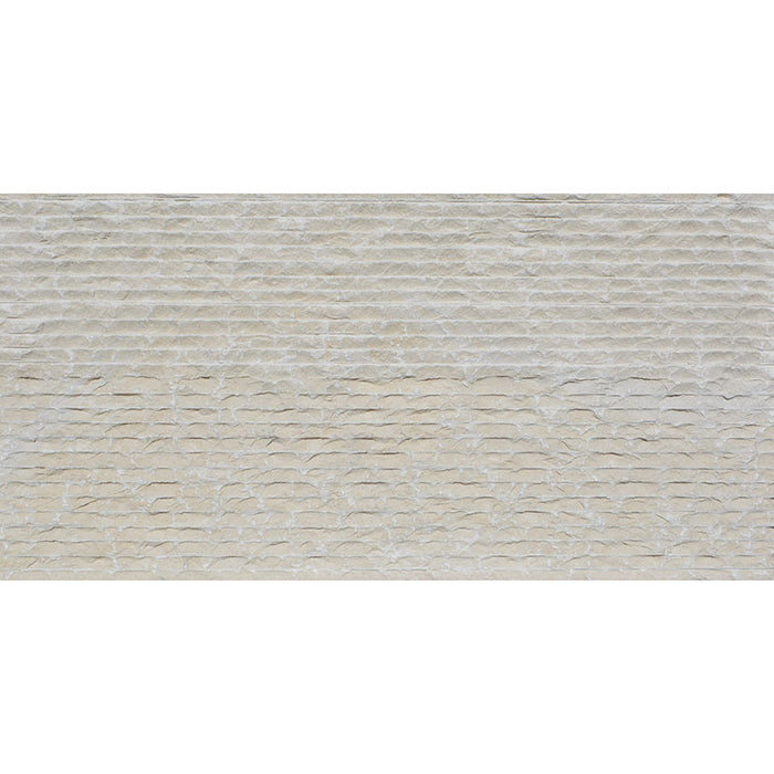 Saint Clair Limestone 12×24 Pinstripe Textured Tile - TILE & MOSAIC DEPOT