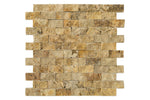 Scabos Travertine 1x2 Split Face Mosaic Tile (Clearance) - TILE & MOSAIC DEPOT