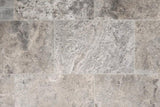 Silver Travertine 12x24 Honed Tile