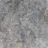 Silver Travertine 3 cm 24x24 Tumbled Paver - TILE & MOSAIC DEPOT