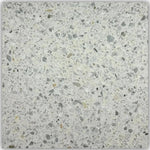 Arctic White 24x24 Polished Terrazzo Tile - TILE & MOSAIC DEPOT