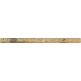 1/2 x 12 Honed Philadelphia Travertine Pencil Liner.