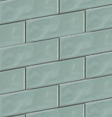 Jade 2x6 Beveled Brick Porcelain Mosaic Tile - TILE & MOSAIC DEPOT