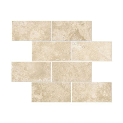 3 x 6 Honed Durango Travertine Tile.