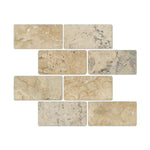 3 x 6 Tumbled Philadelphia Travertine Tile.