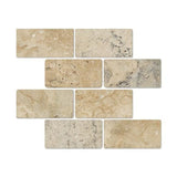 3 x 6 Tumbled Philadelphia Travertine Tile.